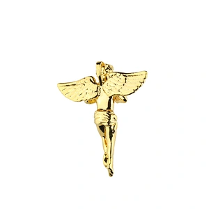 Miss jewelry  new design albanian angel dubai gold necklace pendant