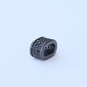Metal Spacer Skull Space Beads Silver