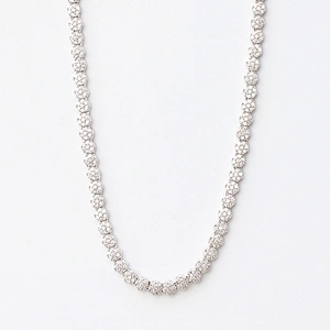 8mm Jewelry Diamond Tennis Chains With White Gold