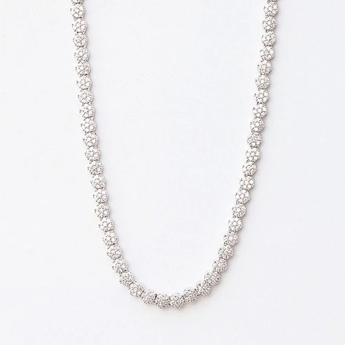 8mm Jewelry Diamond Tennis Chains With White Gold