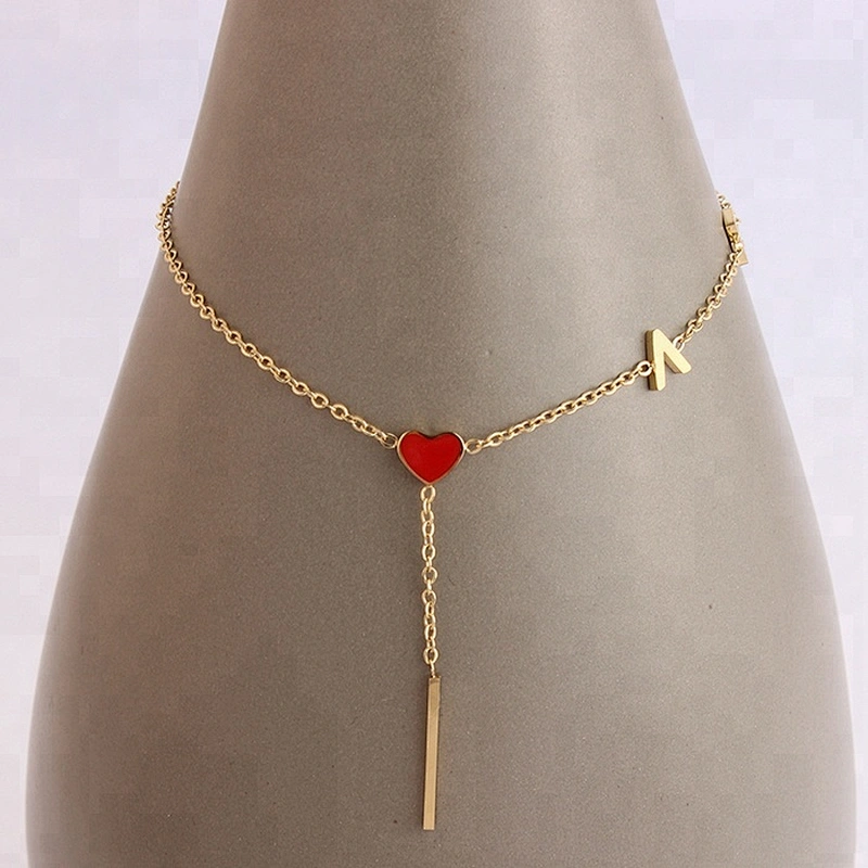 Wholesale Adjustable Gold Plated Charm Bracelet for Women