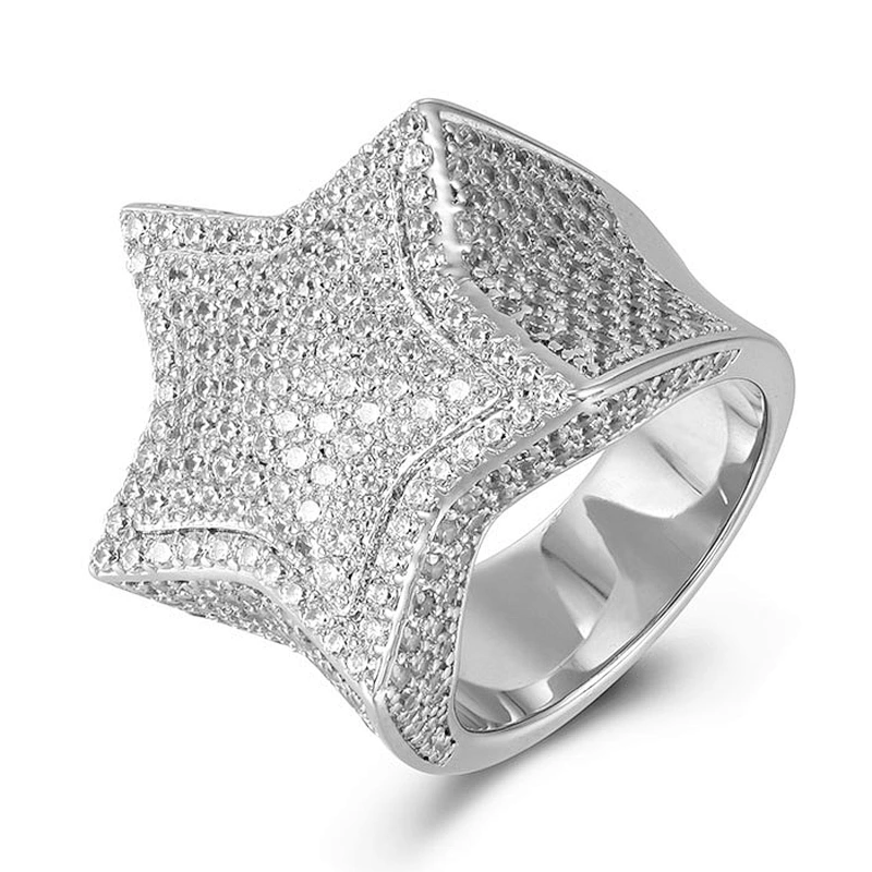 Missjewelry Diamond Urban Jewelry Hip Hop Gold Ring for Men