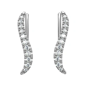 Miss Jewelry 2018 Micro Pave Jewelry Wholesale 925 Sterling Silver Earrings