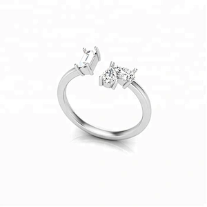 Miss Jewelry Cheap Fashion Womens Ring Stone 14k Rose Gemstone Ring Gold
