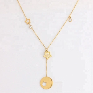 Miss Jewelry Women's Stainless Steel Curb Necklace Choker Chain