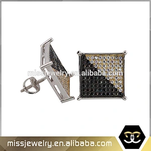 New Model Stud Earrings Gold for Men