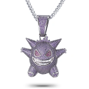 Missjewelry High Quality Custom Urban Jewelry Bling Bling Hip Hop Monster Pendant Men