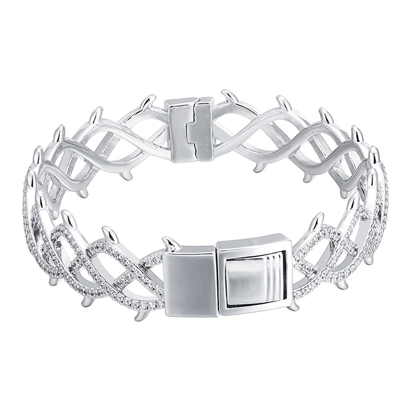 Mens Urban Jewelry Stainless Steel 18k Gold Plated Link Bracelet