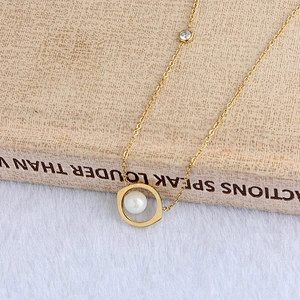 Miss Jewelry Cheap 5 Gram Rose Gold Plated Jewelry Necklace Models for Girls