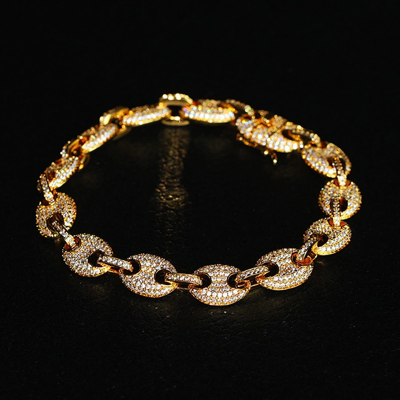 Miss Jewelry Wholesale Dubai Gold Jewelry Bracelet Men Stainless Steel Jewelry Link Bracelet