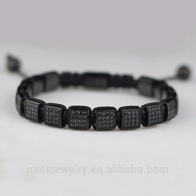 New arrival luxury trendy stretch gold bracelets for men designs