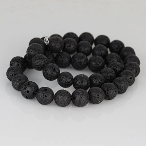 6mm 8mm 10mm Black matte shiny agate prayer stone bead gemstone