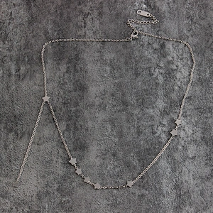 Miss Jewelry Fashion Jewelry 925 Sterling Silver Chain Jewellery Star Charm Necklace