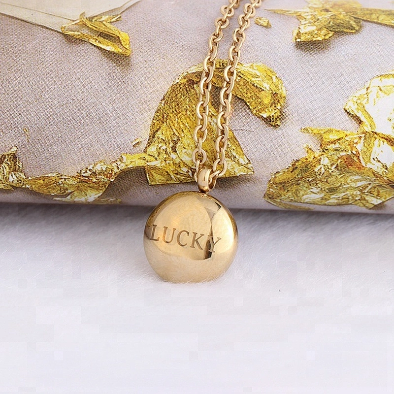 Miss Jewelry Cheap Stainless Steel Fashion Jewelry Logo Pendant for Girls