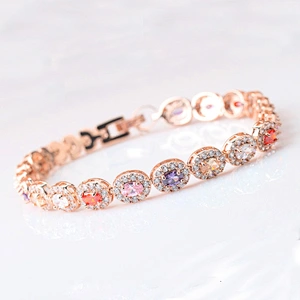 Missjewelry Fashion Women Bracelet Ladies Hand Bracelet Design With Diamonds