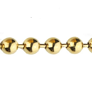 Men Fashion Design Custom Simple Gold Chain Necklace 18k