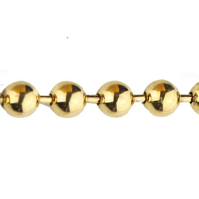 Men Fashion Design Custom Simple Gold Chain Necklace 18k