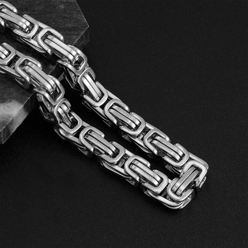 Miss Jewelry Fashion Top Sale Dubai 14K Men's Gold Chains Price Byzantine Chain