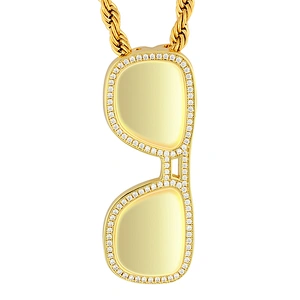 Miss Jewelry New Cheap Hot Sale Designer Sunglass Gold Necklace Pendant Fashionable Jewelry