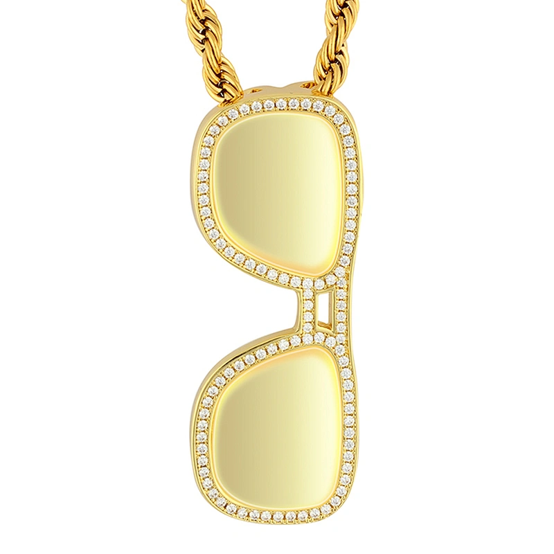 Miss Jewelry New Cheap Hot Sale Designer Sunglass Gold Necklace Pendant Fashionable Jewelry