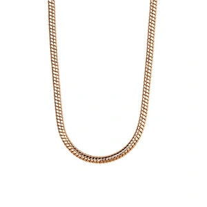 Miss Jewelry 925 Silver Snake Chain, Gold Neck Chain Designs 18k Gold Plated Jewelry