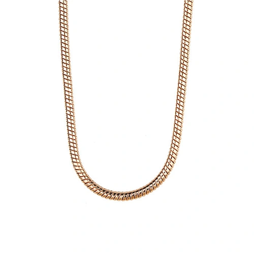 Miss Jewelry 925 Silver Snake Chain, Gold Neck Chain Designs 18k Gold Plated Jewelry