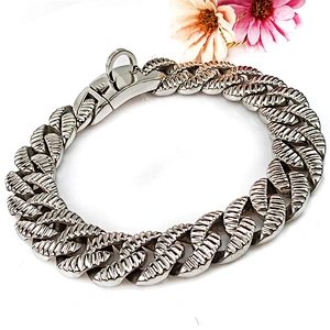 Large Dog Collar Choke Chain, Dog Training Collar