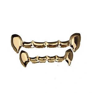 Custom Gold Teeth Grillz Hip Hop