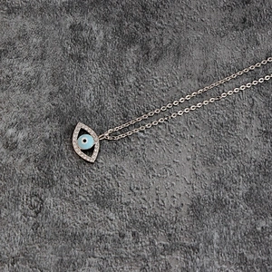 Miss Jewelry Hot Sale Cheap Jewelry Silver Devil Eye Pendant for Girls