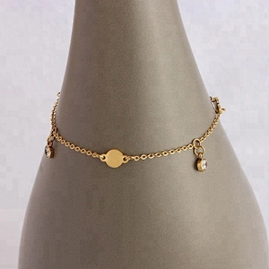 Miss Jewelry Cheap New Design Gold Plated Stainless Steel Bracelet for Women