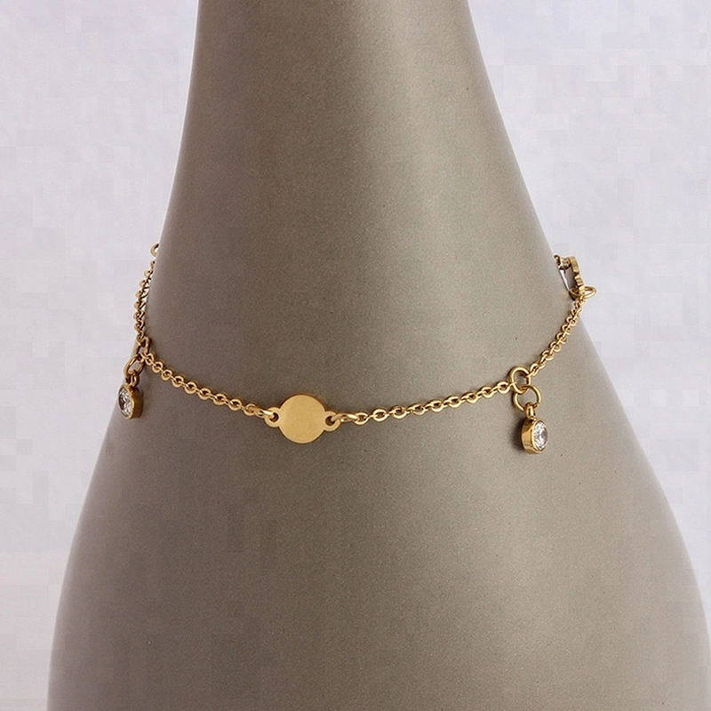 Miss Jewelry Cheap New Design Gold Plated Stainless Steel Bracelet for Women