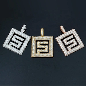 Missjewelry New Custom Designed 925 Silver Men Hip Hop Jewelry