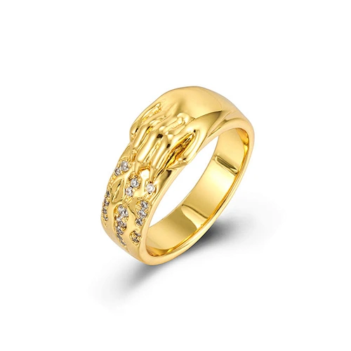 Missjewelry Diamond Gold Ring Latest for Men