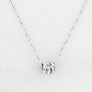 Missjewelry 925 Sterling Silver Metal Gold Accessories Women Jewelry Necklace