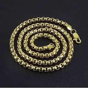 Miss Jewelry Factory Price Chains Necklace Sterling Silver Polishing Box Link Chains
