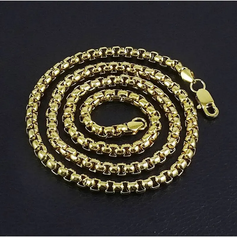 Miss Jewelry Factory Price Chains Necklace Sterling Silver Polishing Box Link Chains