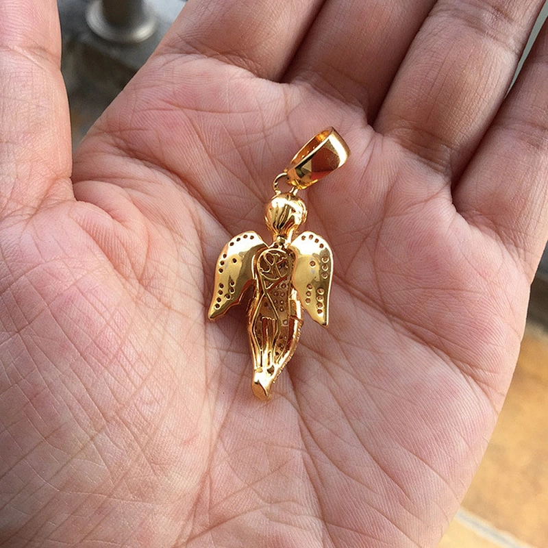 Customized Gold Plated Jewelry Hip Hop Bling Pendant