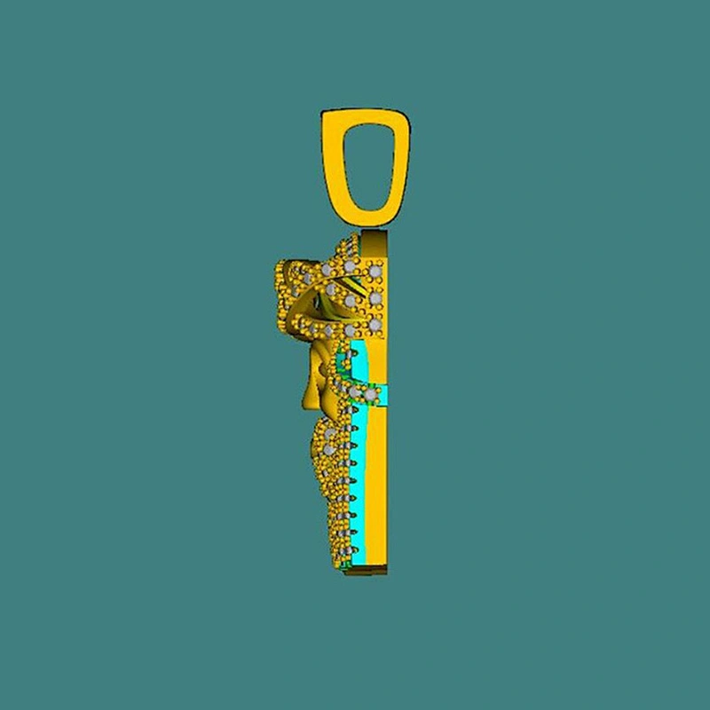 Miss Jewelry Hip Hop Custom Jesus Piece Pendant 3D Photos