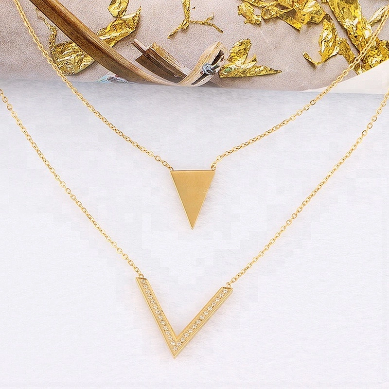 Miss Jewelry Necklace 18k Gold Plated as Valentine Gift for Women