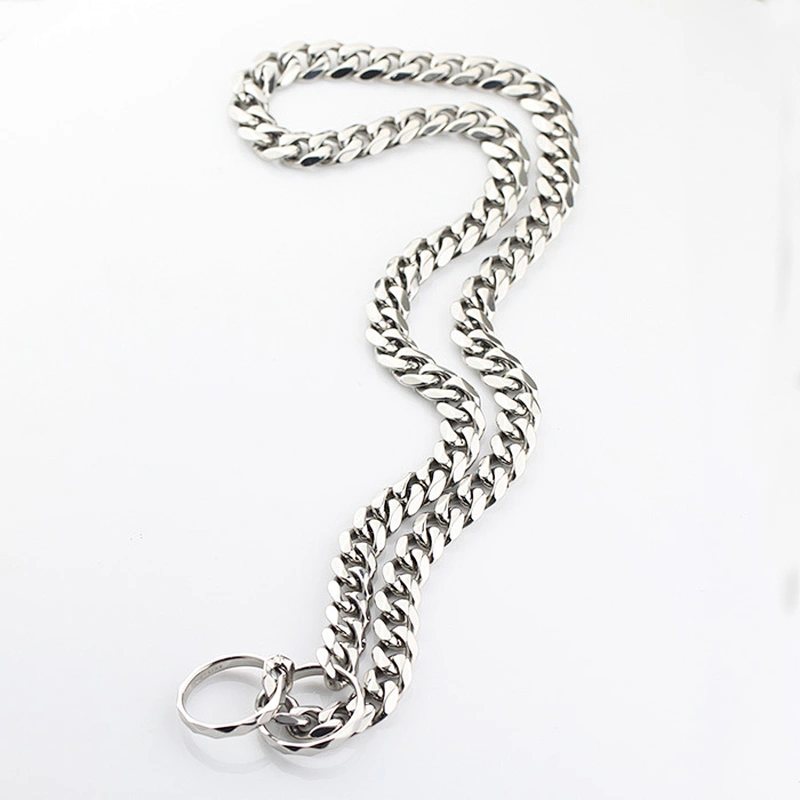 Luxury gold dog training head collar premium high quality dog slave training collar