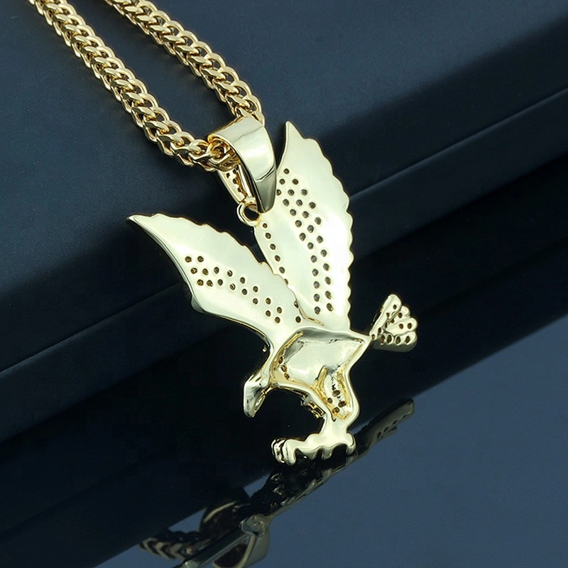 Miss Jewelry Cheap New Design Eagle 18k Gold Plated Jewelry Pendant Custom