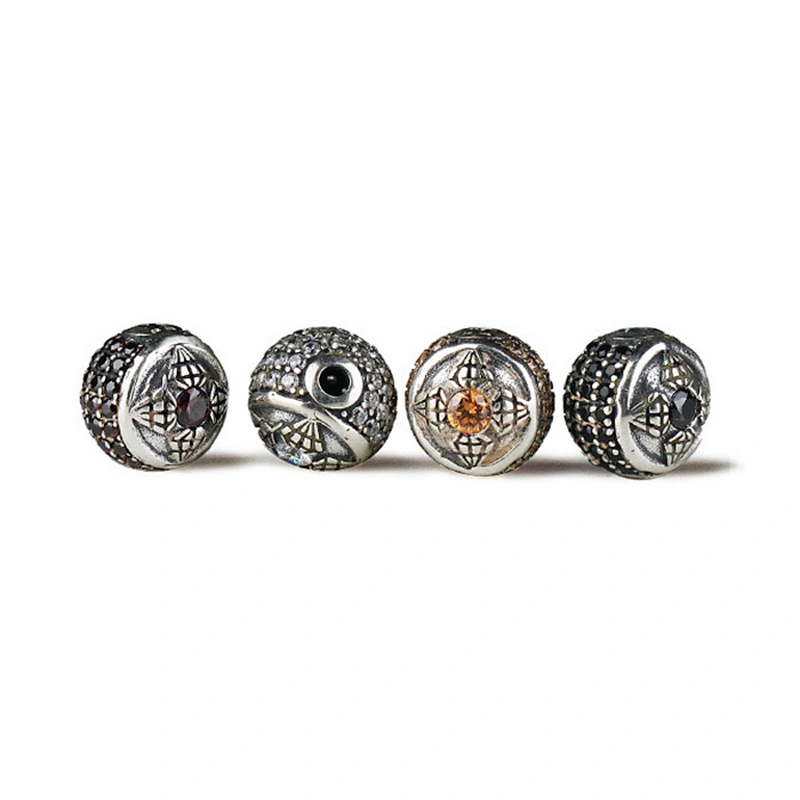 10mm Antique Bead Logo Designs Jewelry Making Gold Metal Beads