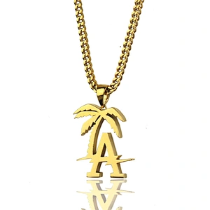 Miss Jewelry 10K gold pendant men, tree of life sterling silver pendant