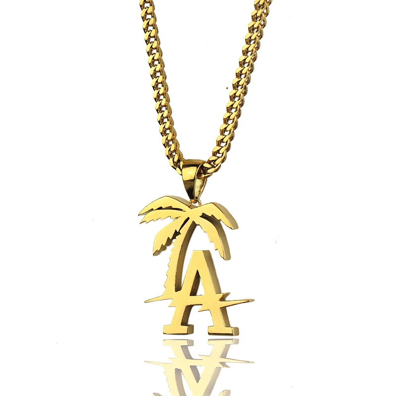 Miss Jewelry 10K gold pendant men, tree of life sterling silver pendant