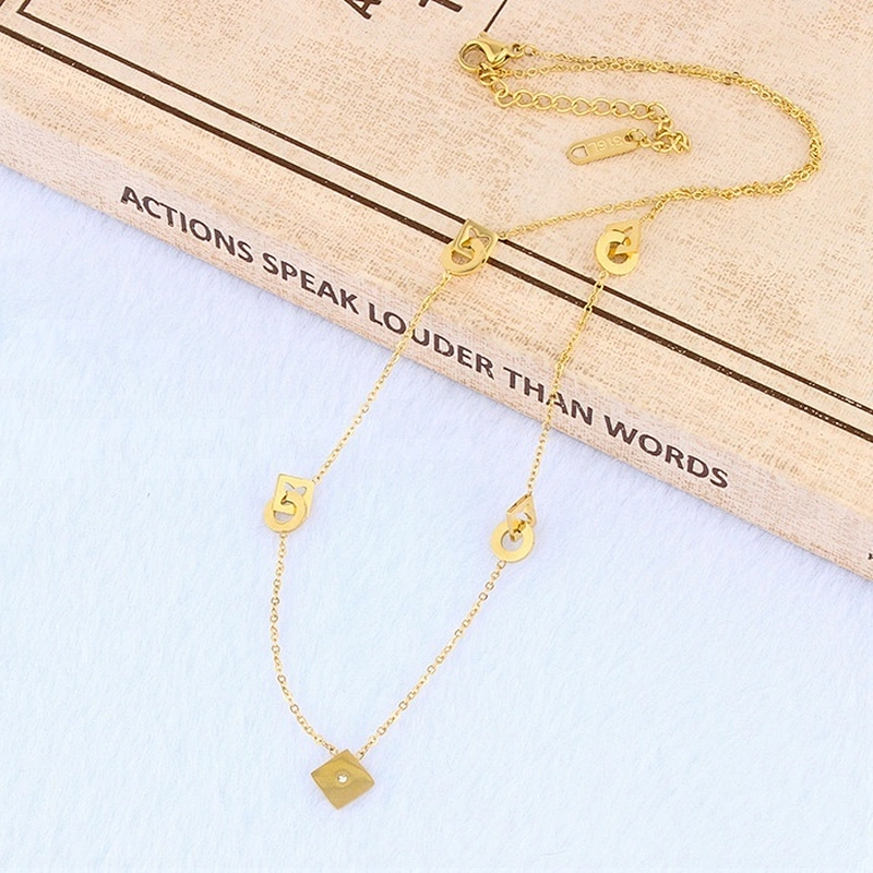 Miss Jewelry Cheap Diamond Open Fashion Choker Necklace Chain Gold