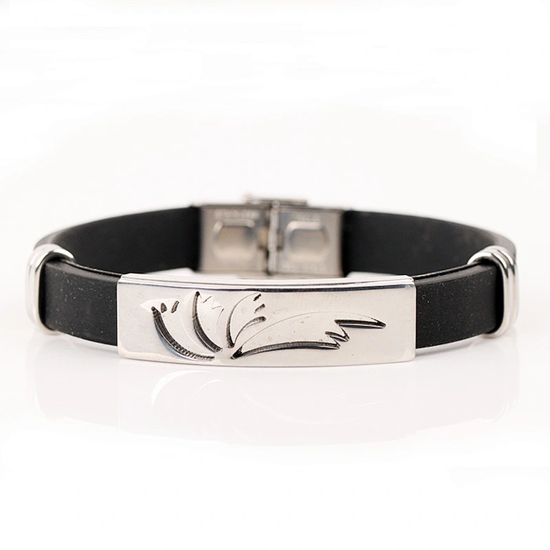Fashion jewelry charm butterfly slave bracelet, Custom genuine leather bracelet