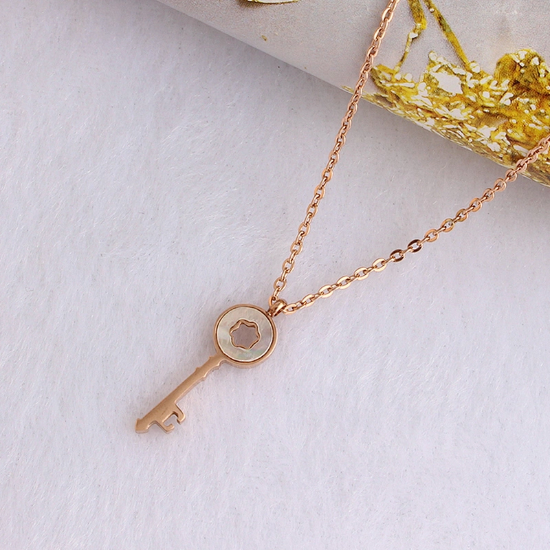 Custom Made Key Pendant Necklace Choker Meaning Ladies
