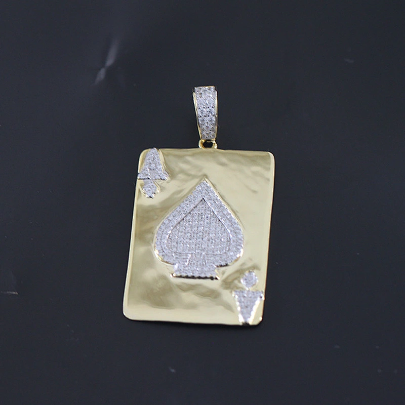 Miss Jewelry cz pave poker gold plated jewelry wholesale china, 14 karat gold jewelry wholesale