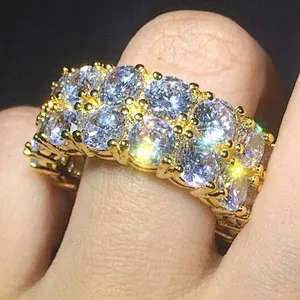 Miss Jewelry Cheap Latest Fashion Classic Style 925 Sterling Silver Wedding Gold Ring, Diamond Engagement Ring Models Designs
