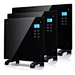 glass high temperature ceramic infrared panel heaters